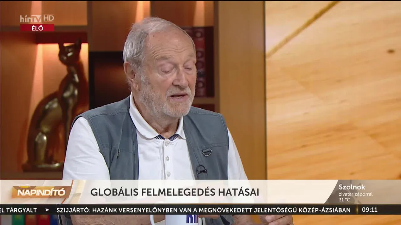 Napindító – Globális felmelegedés hatásai (2023-07-25)