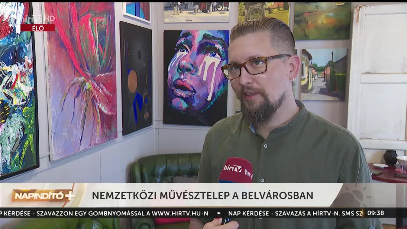 Napindító - Nemzetközi Művésztelep a Belvárosban (2023-07-07)