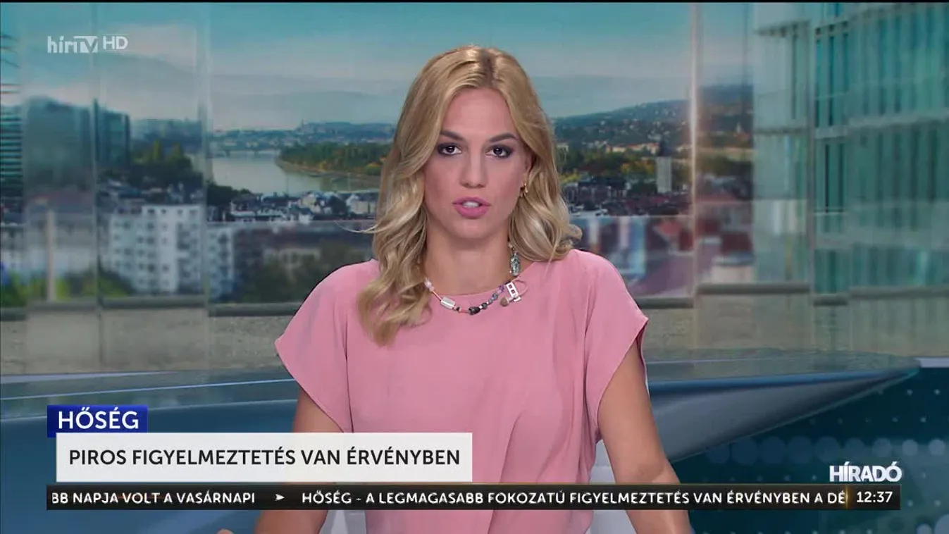Piros figyelmeztetés van érvényben