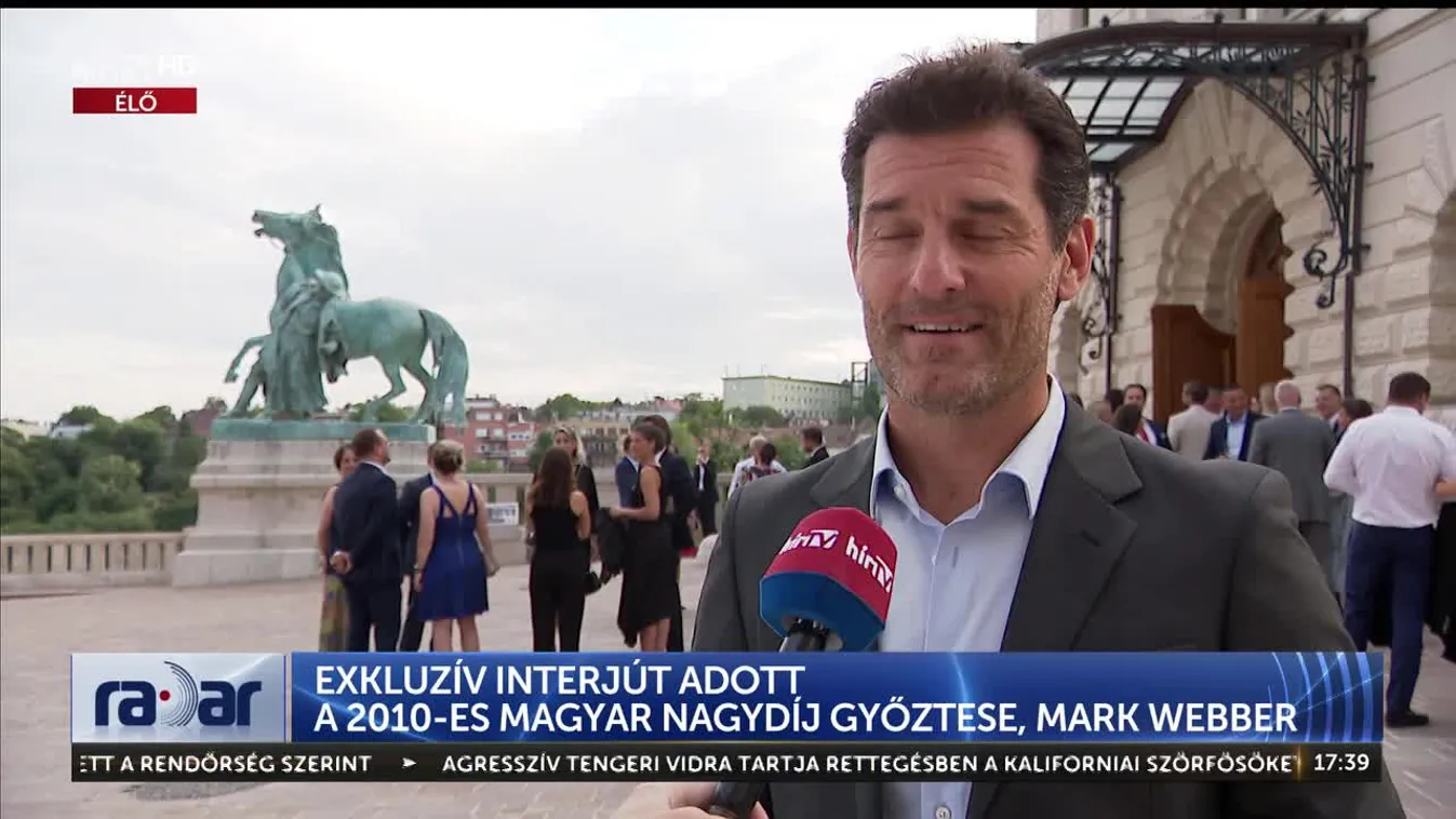 Radar - Exkluzív interjút adott a 2010-es Magyar Nagydíj győztese, Mark Webber (2023-07-21)