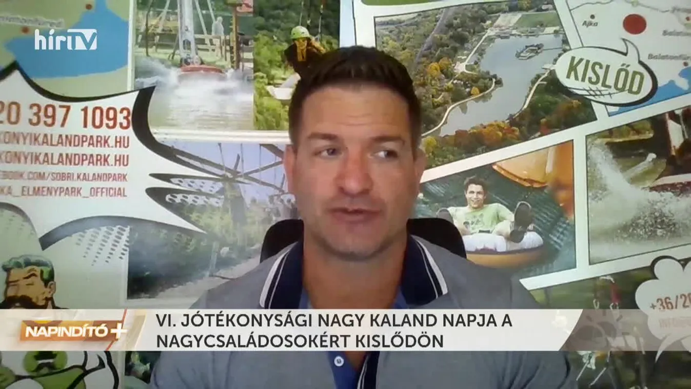 Napindító – Jáger Balázs és Váczi Tamás -  VI. Jótékonysági Nagy kaland napja a Nagycsaládosokért Kislődön