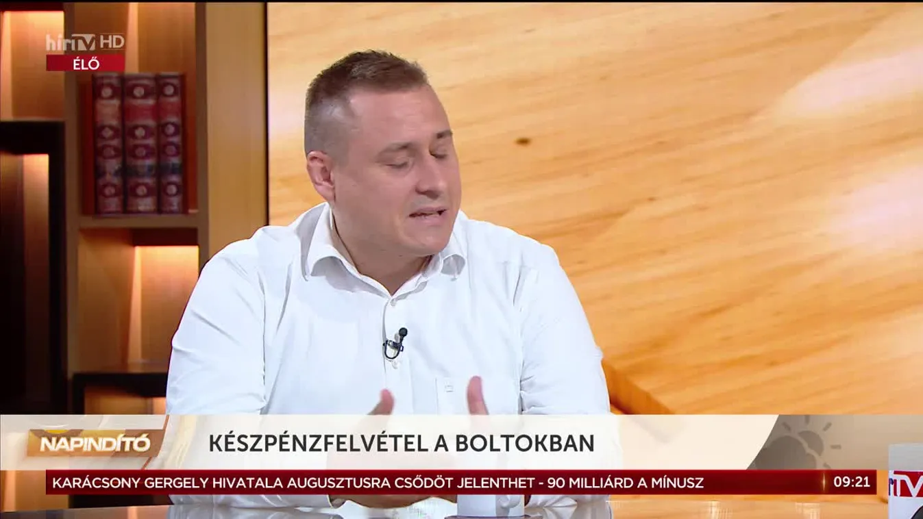 Napindító - Készpénzfelvétel a boltokban (2023-07-05)