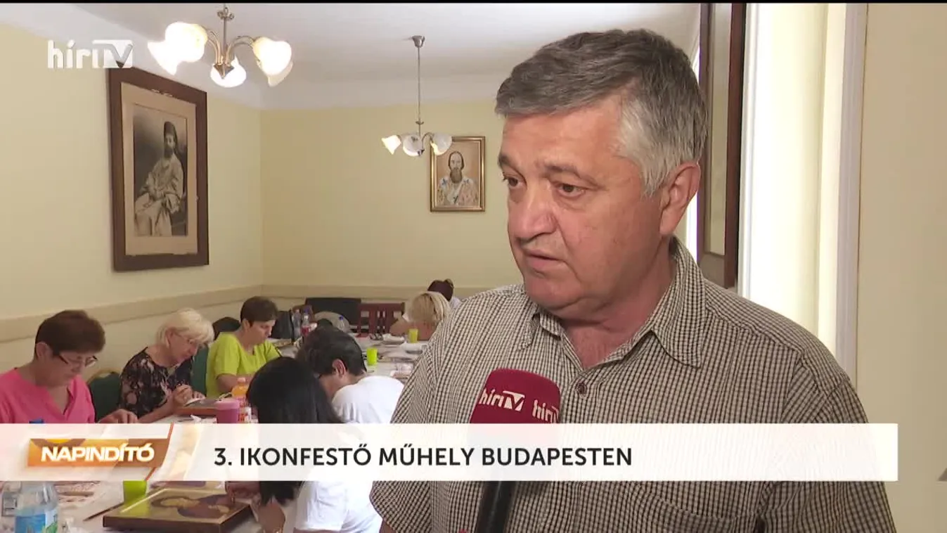 Napindító - 3. ikonfestő műhely Budapesten  (2023-07-10)