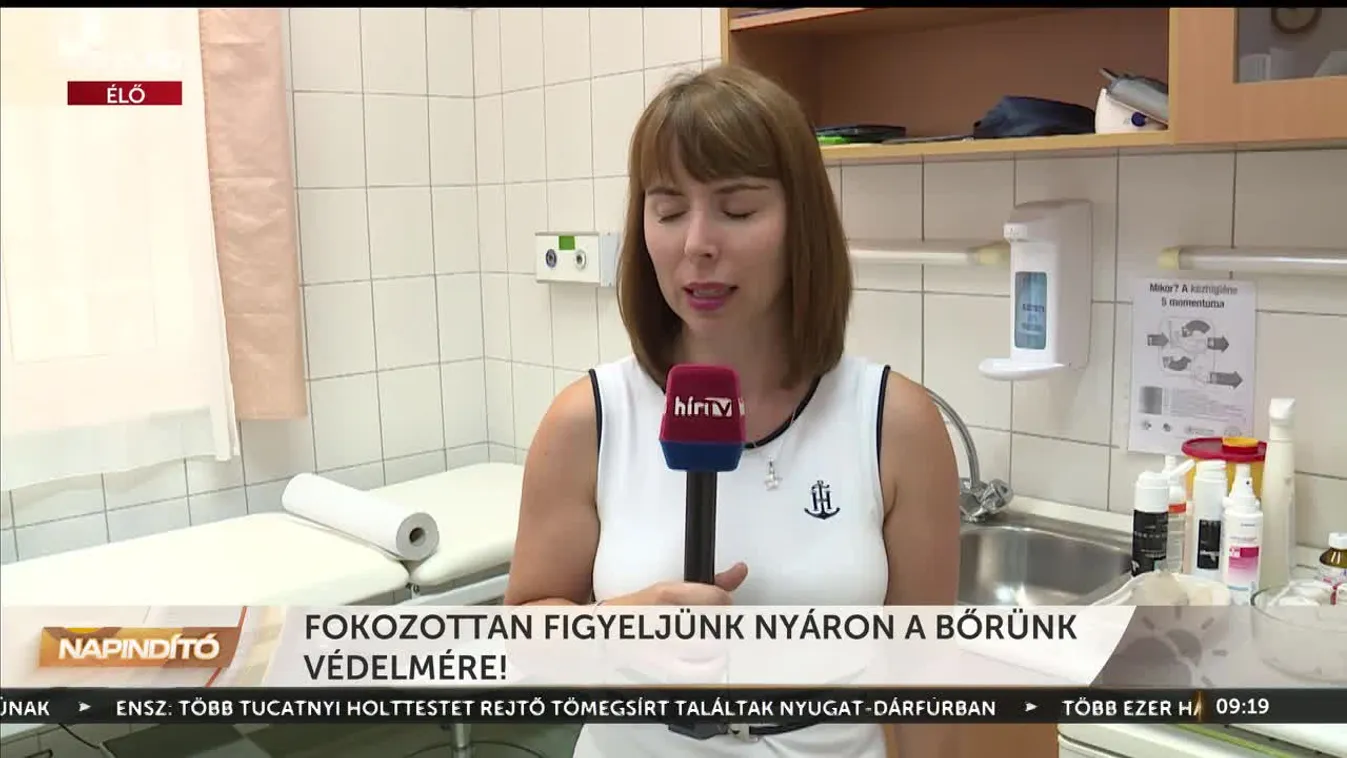 Napindító – Fokozottan figyeljünk nyáron a bőrünk védelmére! (2023-07-14)