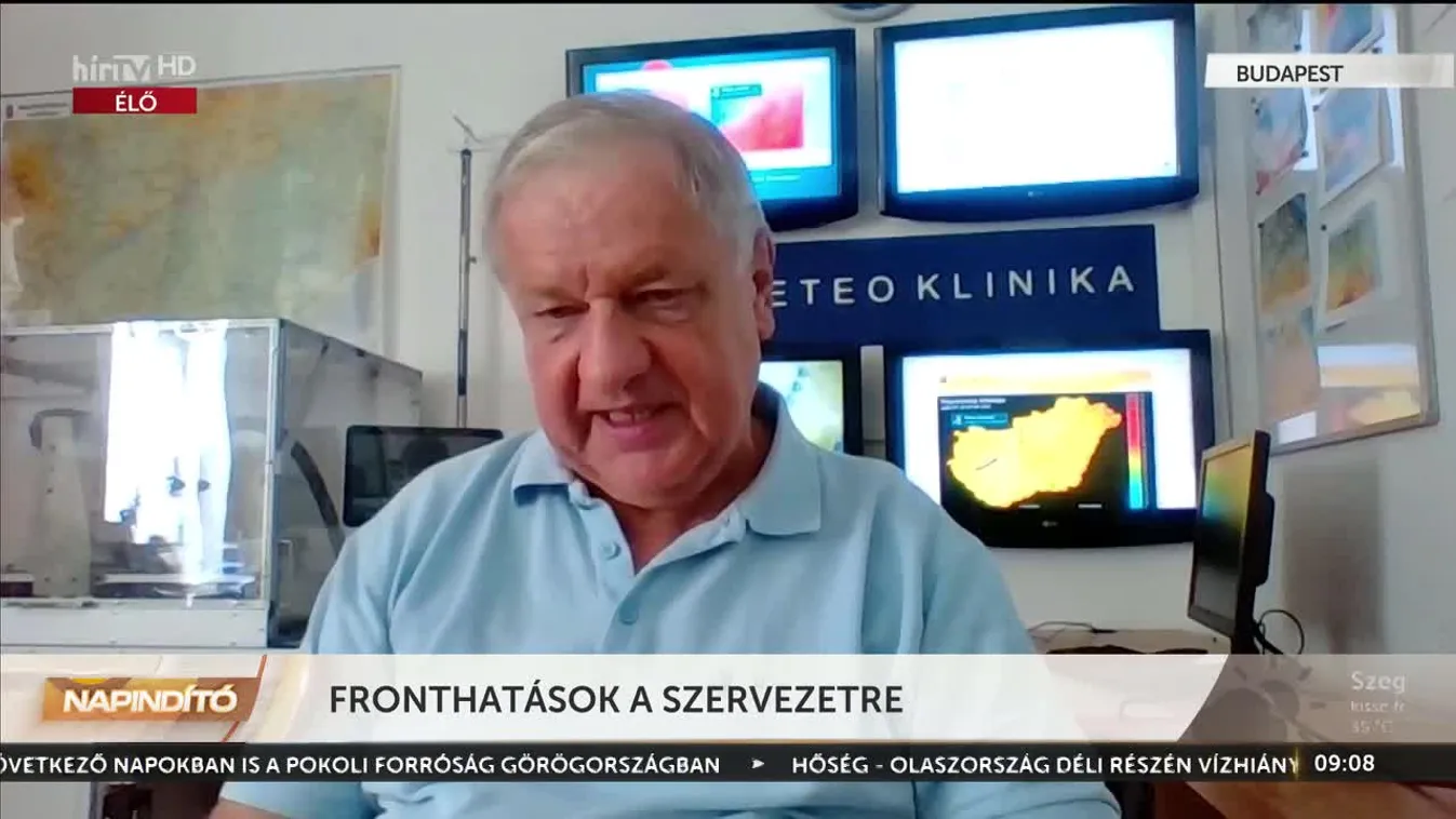 Napindító – Fronthatások a szervezetre (2023-07-24)