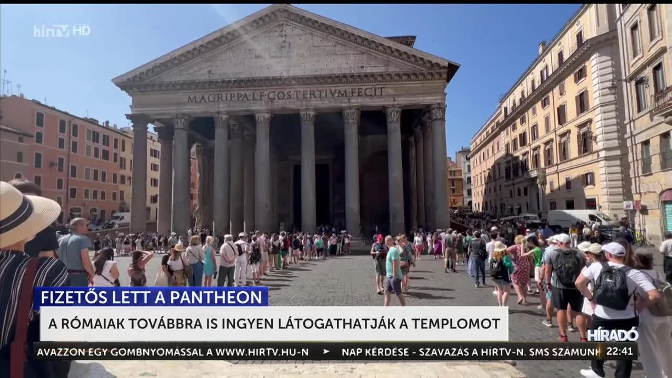 Fizetős lett a Pantheon
