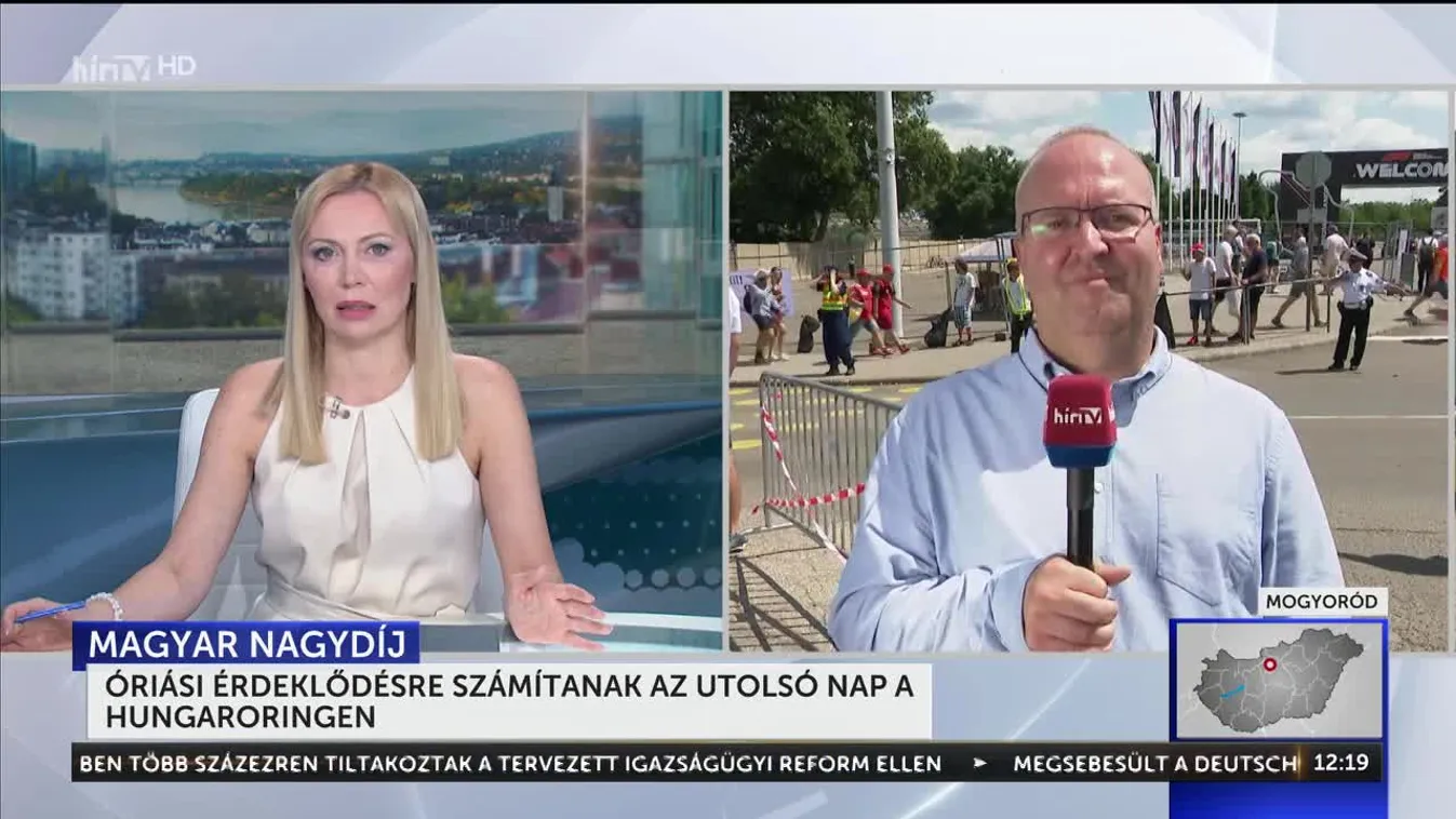 Óriási érdeklődésre számítanak az utolsó nap a Hungaroringen