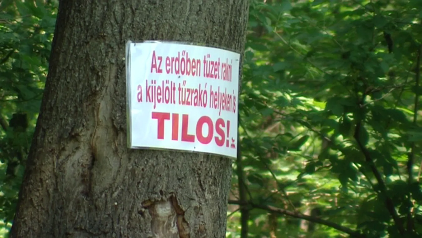 Éjféltől tűzgyújtási tilalom lép életbe