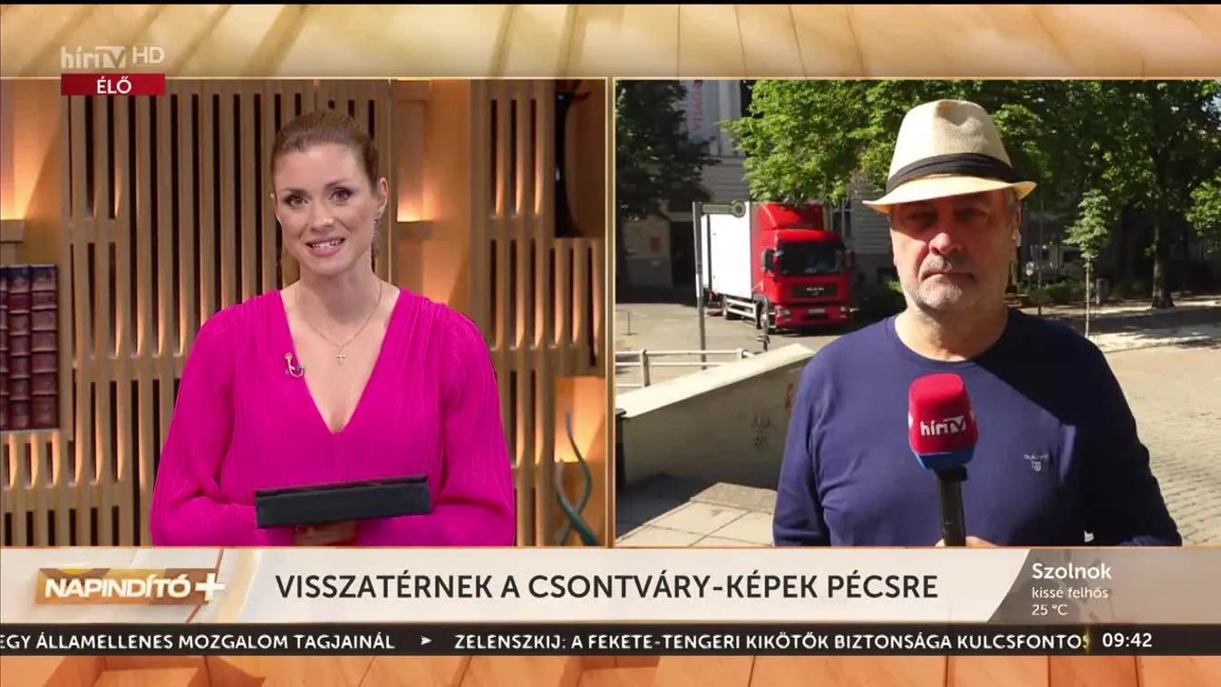Napindító - Visszatérnek a Csontváry-képek Pécsre (2023-07-27)