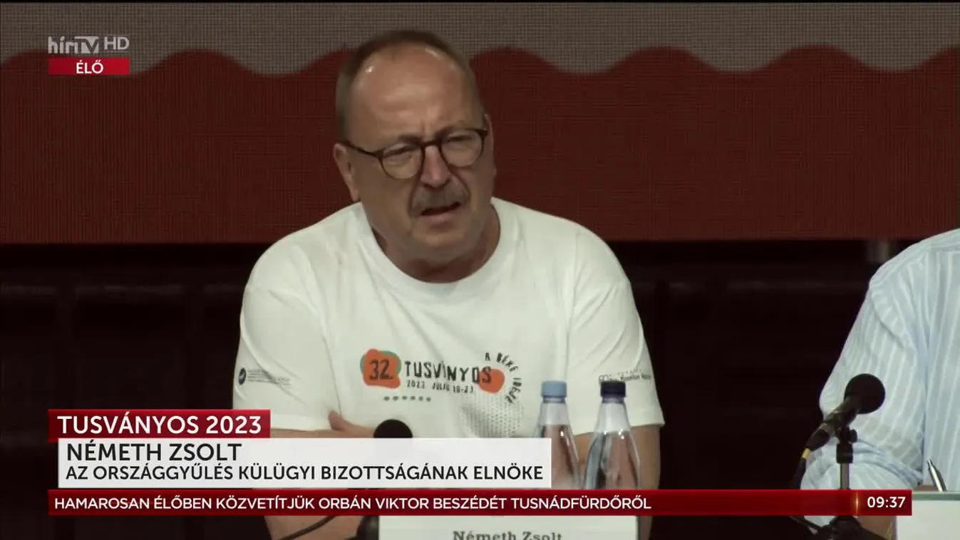 Tusványos 2023 - Németh Zsolt köszöntője
