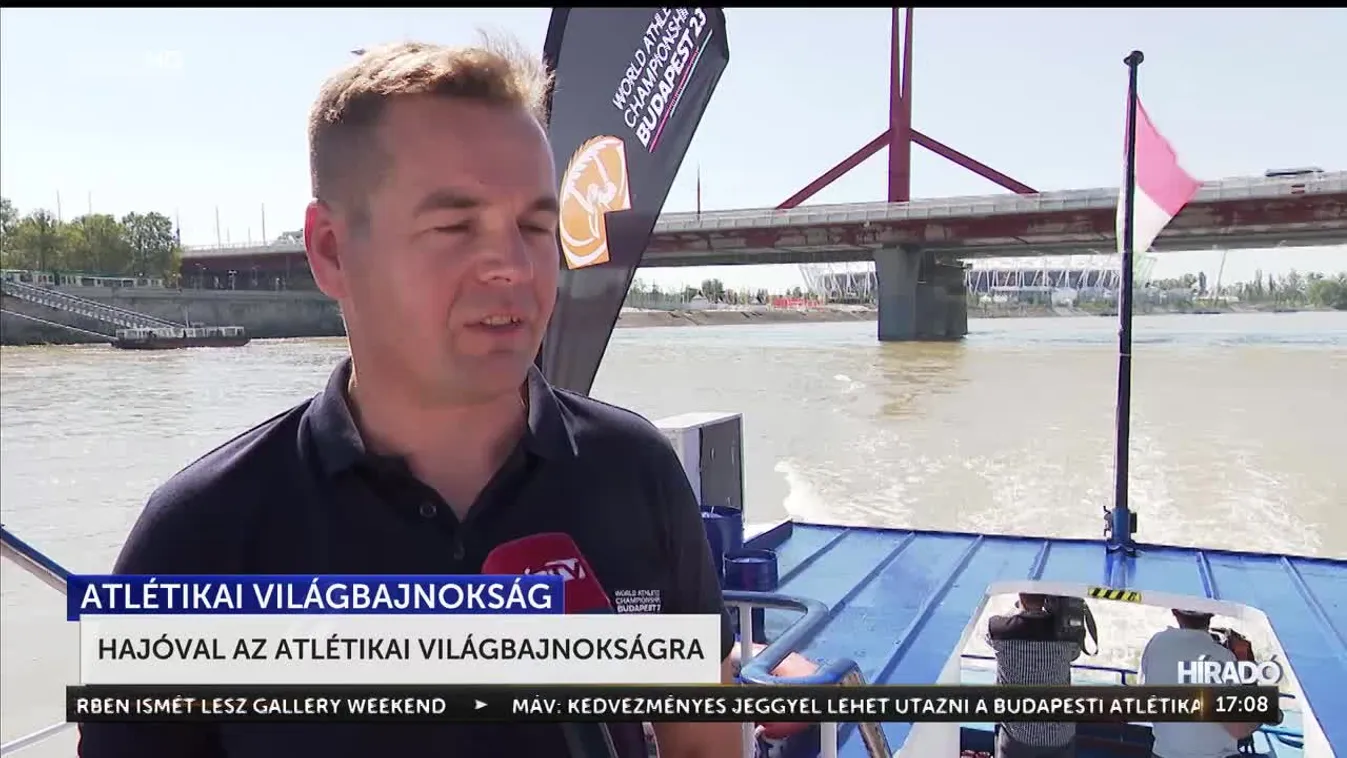 Hajóval az atlétikai világbajnokságra