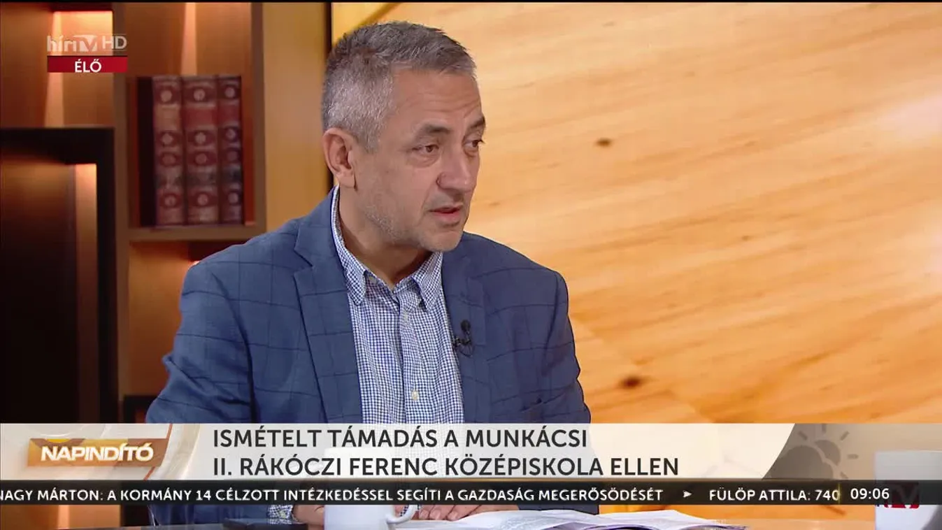 Napindító – Ismételt támadás a Munkácsi II. Rákóczi Ferenc Középiskola ellen (2023-08-17)