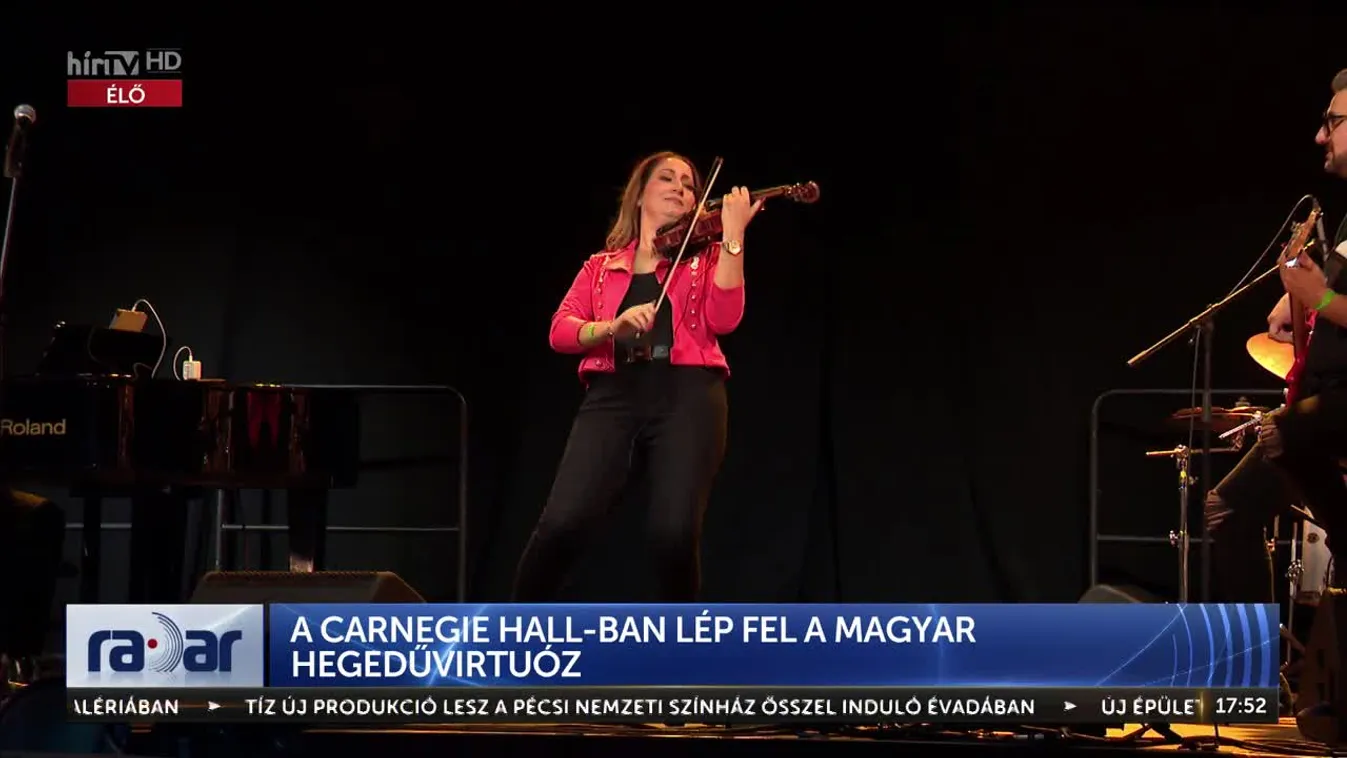 Radar - A Carnegie Hall-ban lép fel a magyar hegedűvirtuóz (2023-08-22)