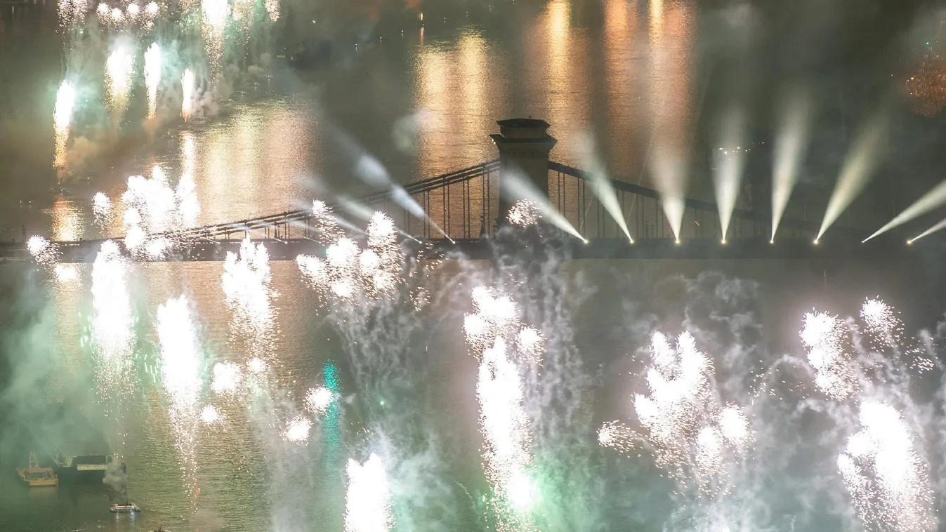 Európa legnagyobb tűzijátéka zárta az ünnepet