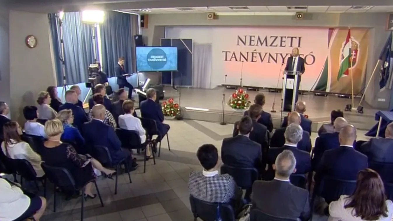 Nemzeti Tanévnyitó: "A magyar oktatást megbecsülni kell, nem pedig lebecsülni"