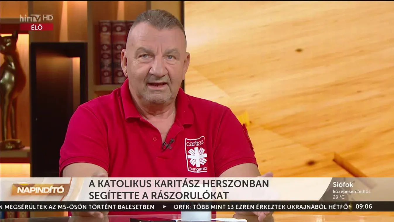 Napindító - A Katolikus Karitász Herszonban segítette a rászorulókat (2023-08-01)