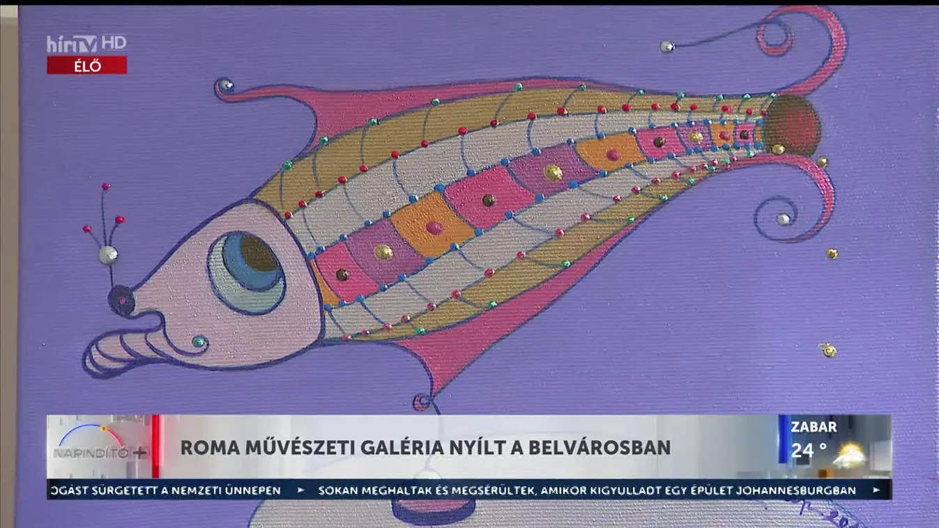 Napindító – Roma művészeti galéria nyílt a belvárosban (2023-08-31)