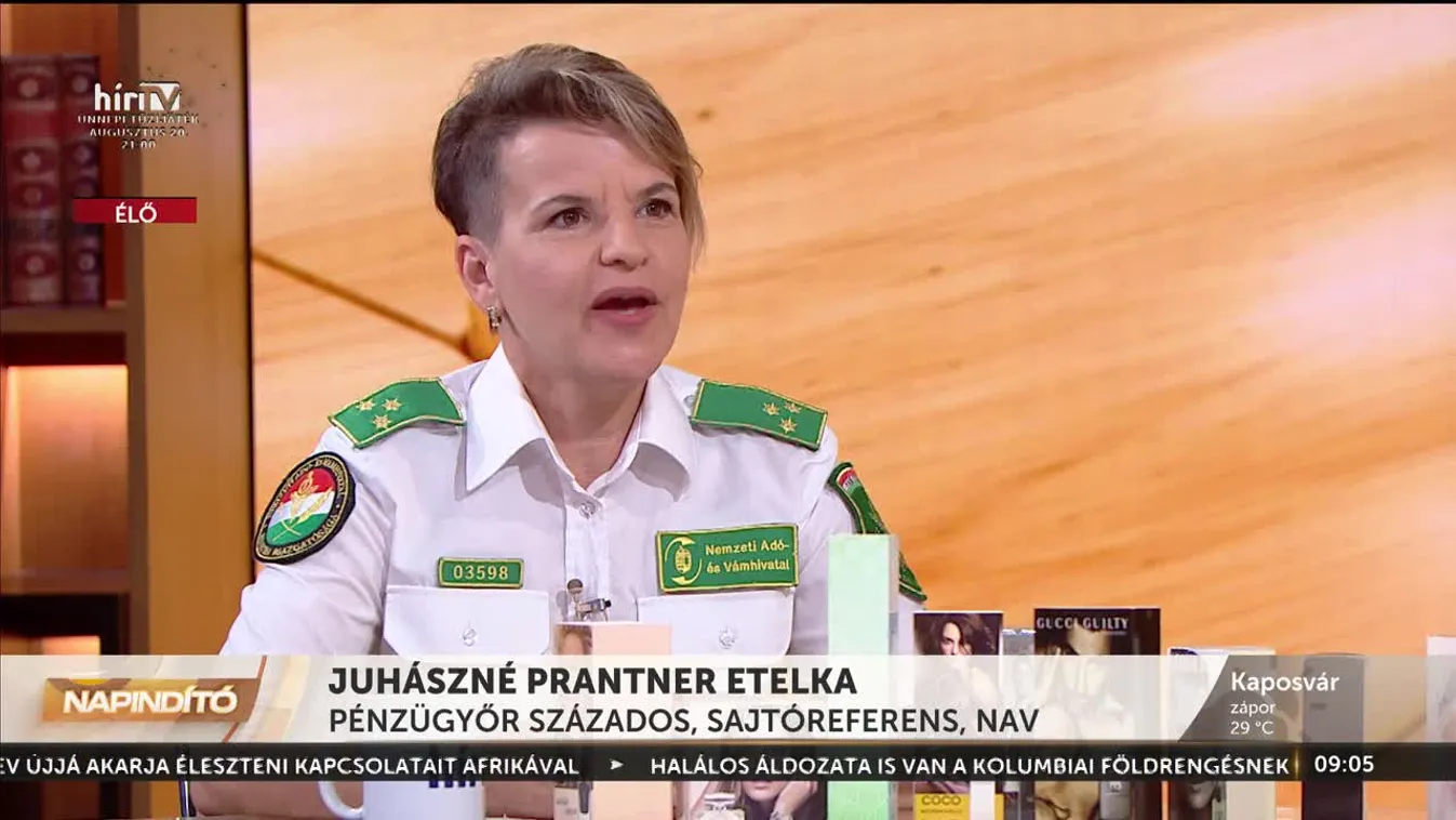 Napindító - Pacsulijáratot kapcsolt le a NAV