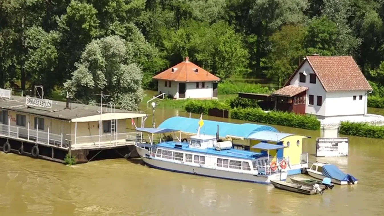 Nem dőlt meg a valaha volt legnagyobb drávai vízállás Drávaszabolcsnál