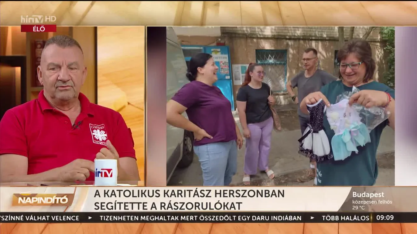 Napindító – A Katolikus Karitász Herszonban segítette a rászorulókat