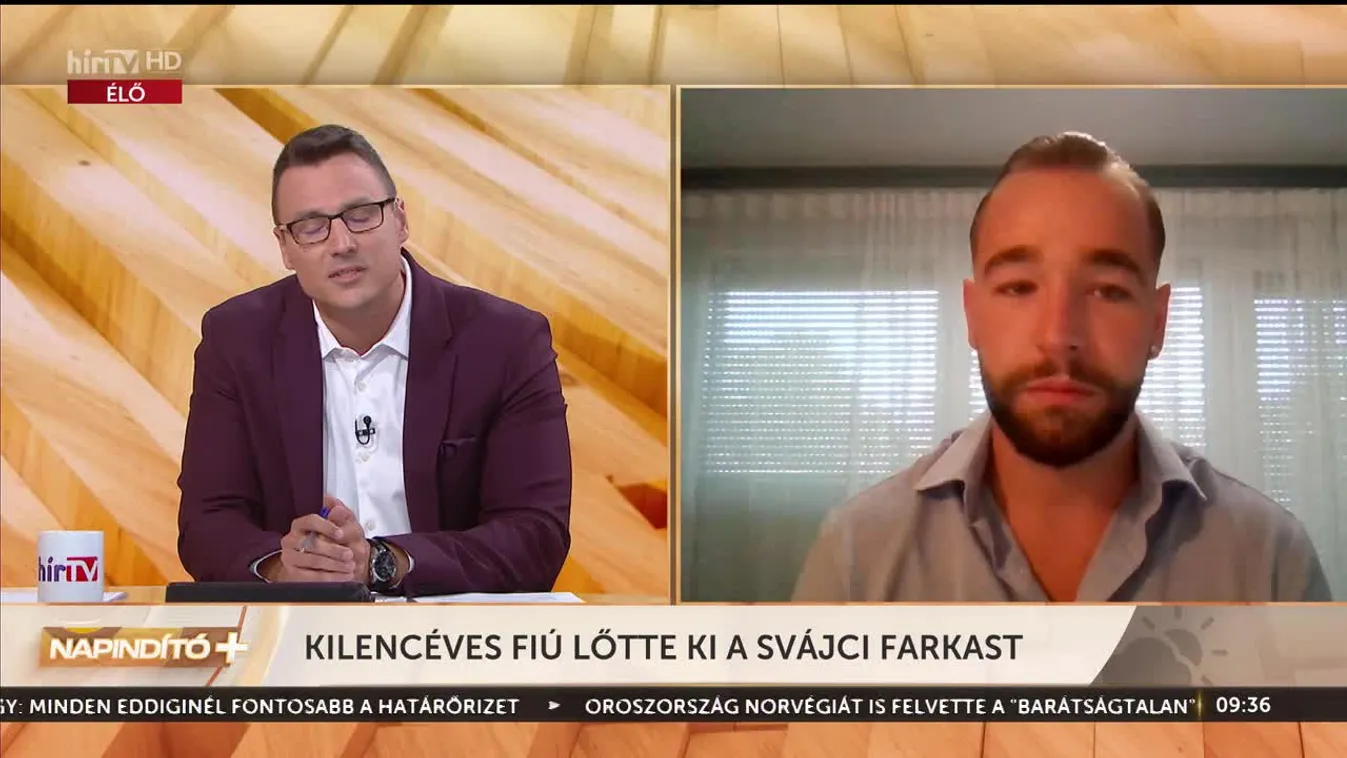 Napindító - Kilencéves fiú lőtte ki a svájci farkast (2023-08-04)
