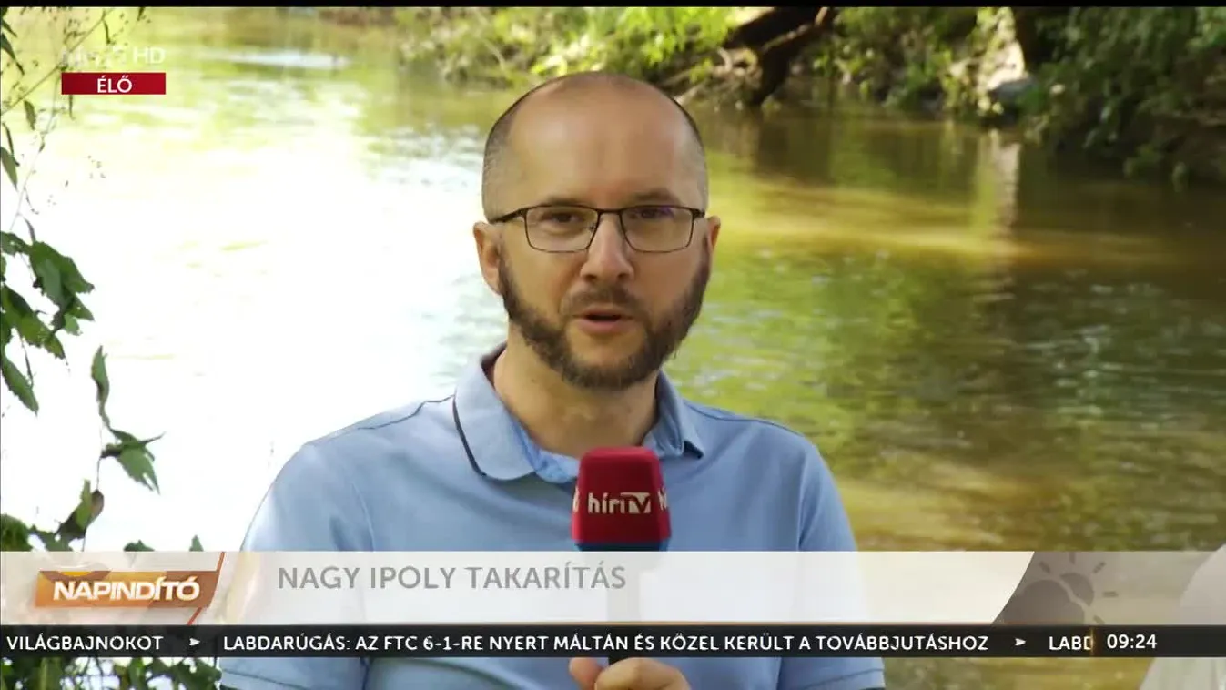 Napindító - Nagy Ipoly takarítás (2023-08-11)