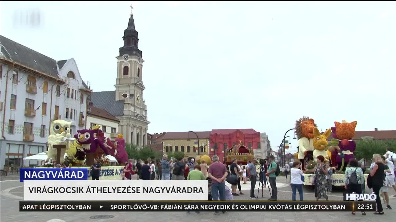 Ismét Nagyváradra visznek négy virágkocsit