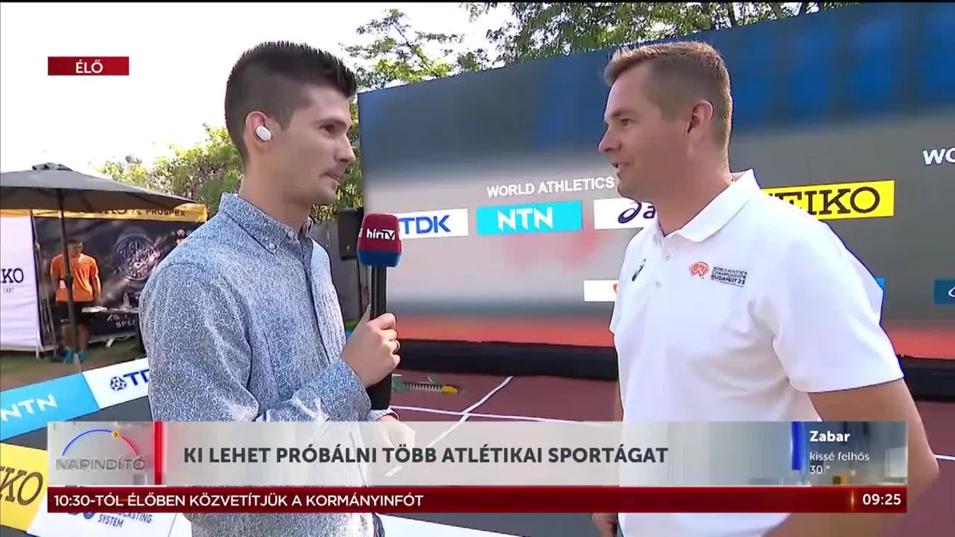 Napindító – Ki lehet próbálni több atlétikai sportágat (2023-08-24)