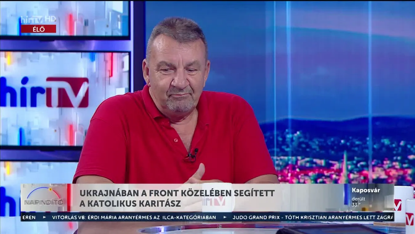 Napindító – Ukrajnában a front közelében segített a Katolikus Karitász (2023-08-21)