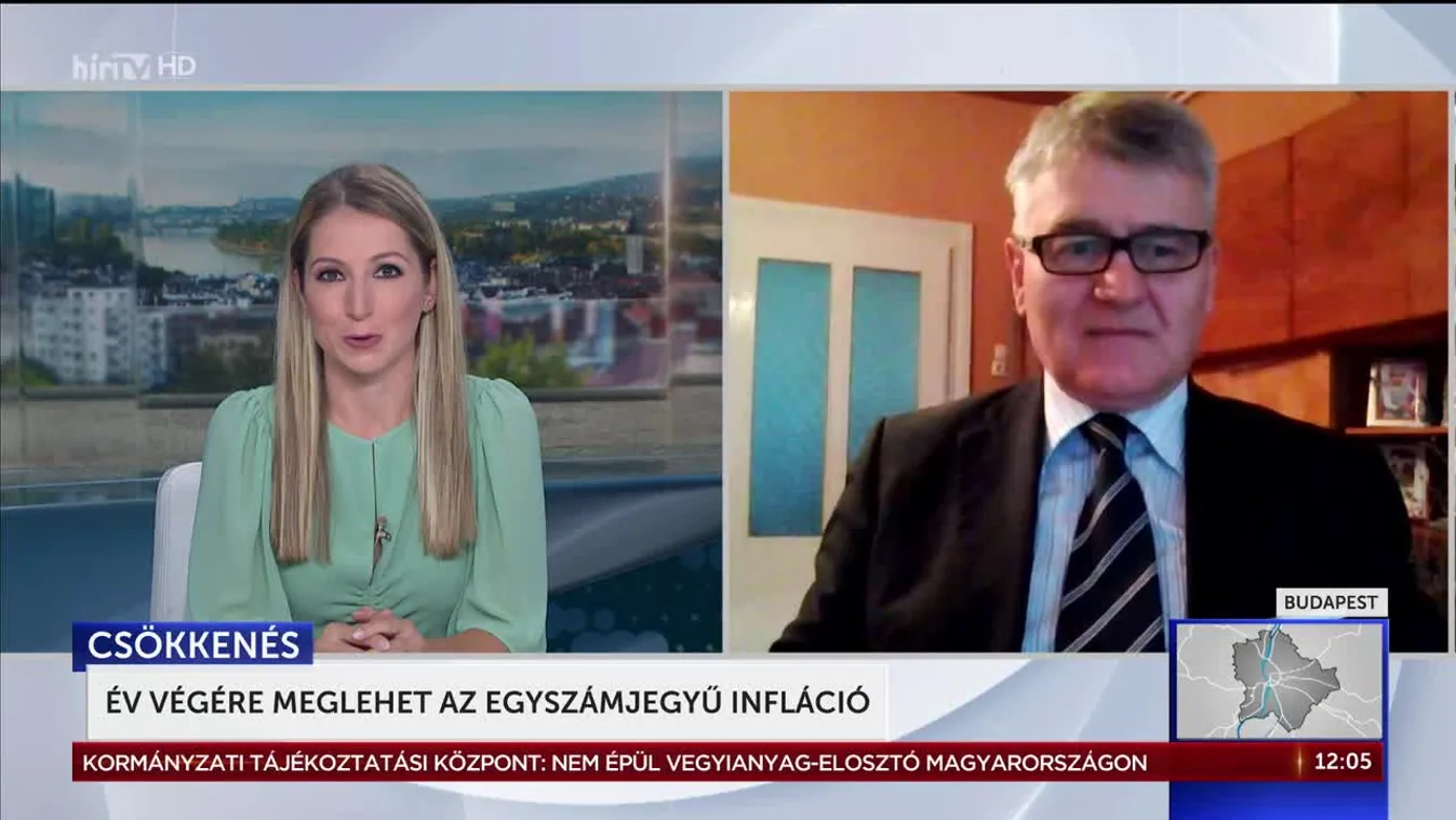 Év végére meglehet az egyszámjegyű infláció