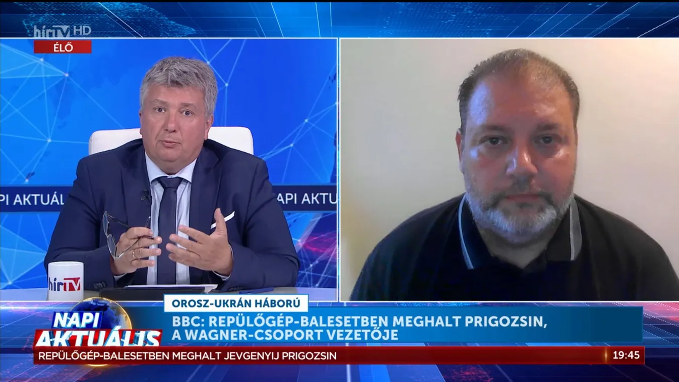 Somkuti Bálint: Prigozsin egy háborús hősnek számított az orosz lakosság szemében