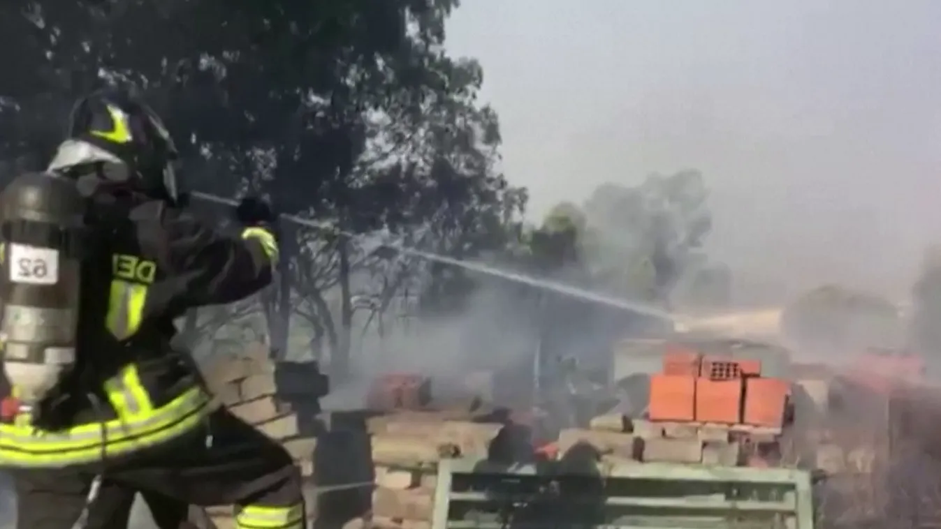 Több tűzvész is kitört Szardínia szigetén