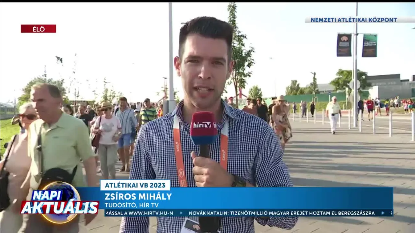 Napi aktuális - Krizsán Xénia (2023-08-22)