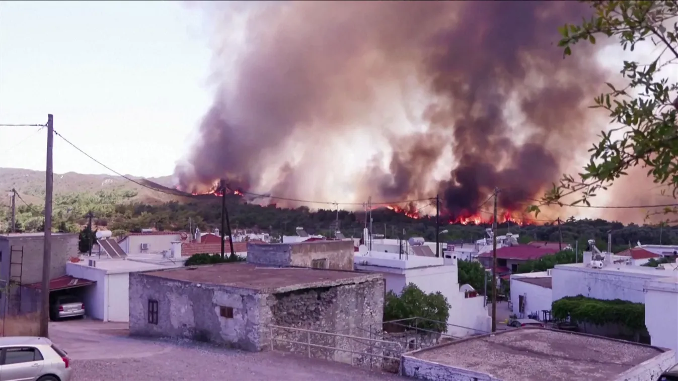 Súlyos büntetés jár a gyújtogatóknak Görögországban