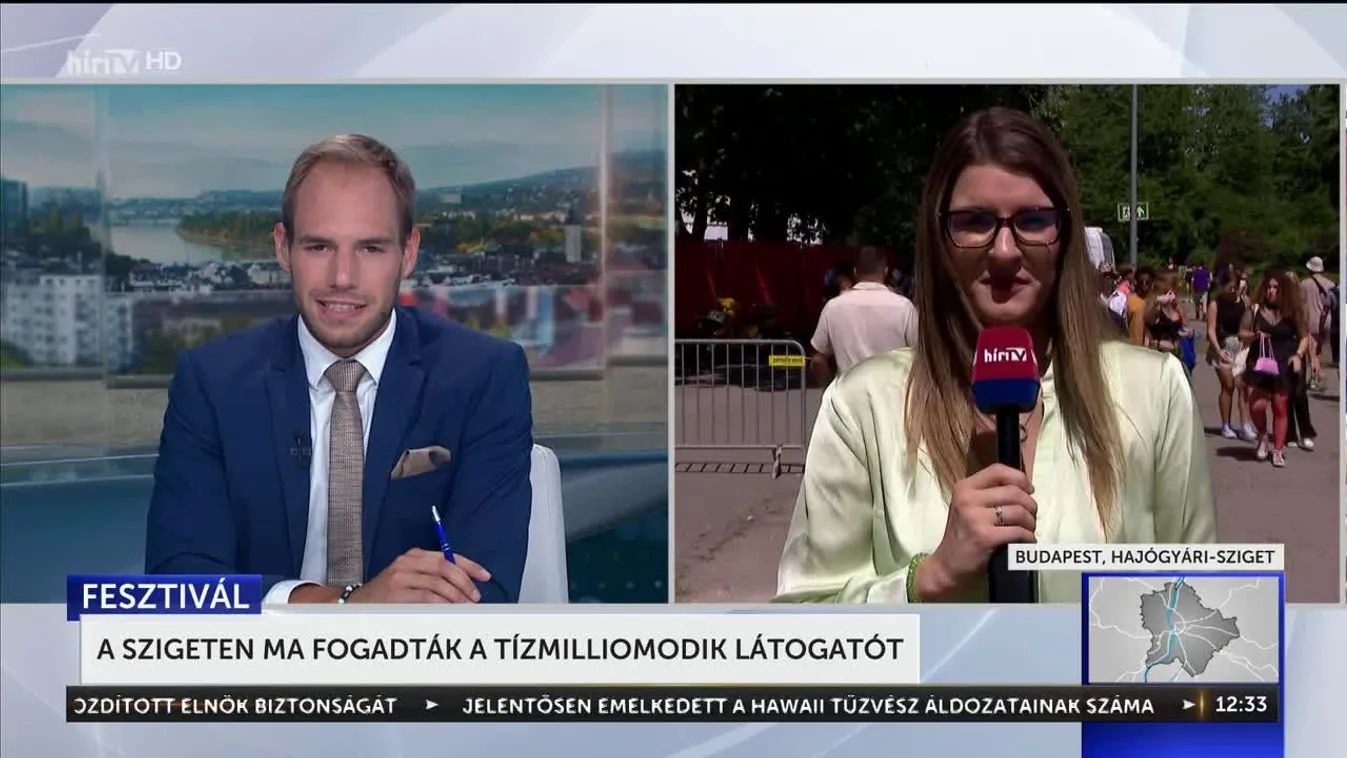 A Szigeten ma fogadták a tízmilliomodik látogatót