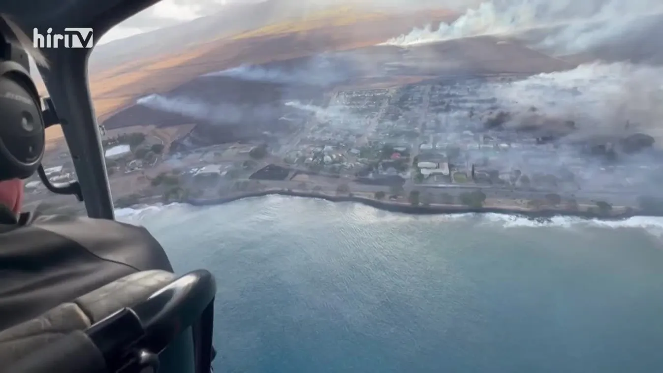 Már legalább 6 halálos áldozata van a Hawaii-n tomboló tűzvésznek