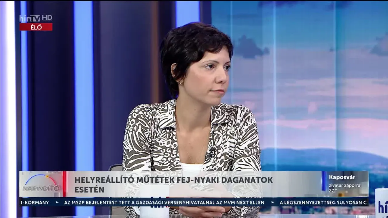 Napindító - Helyreállító műtétek fej-nyaki daganatok esetén (2023-08-29)