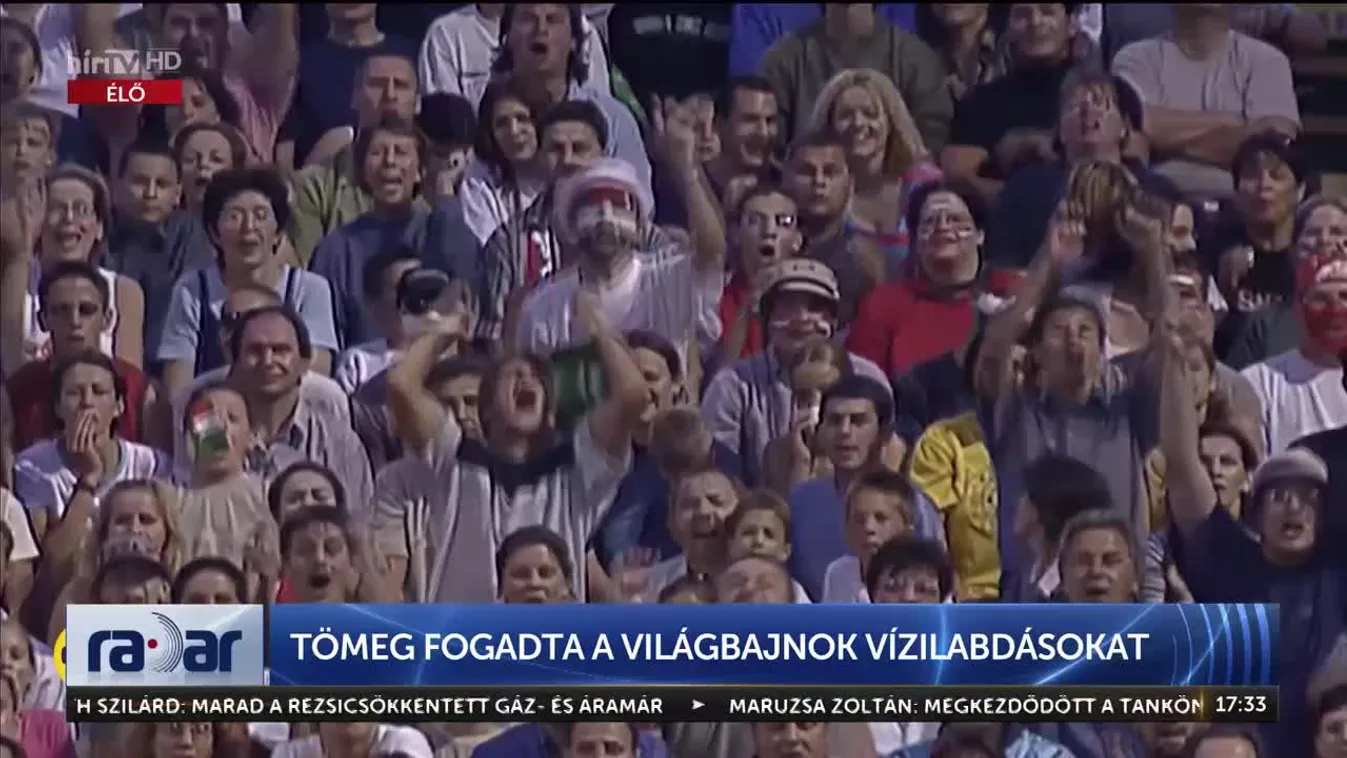 Radar - Tömeg fogadta a világbajnok vízilabdásokat (2023-08-01)