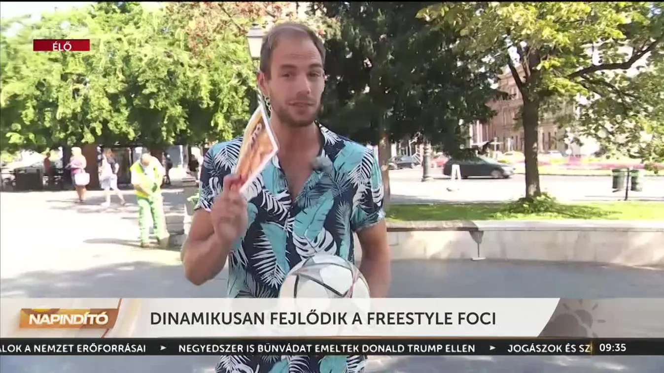 Napindító – Dinamikusan fejlődik a freestyle foci (2023-08-15)