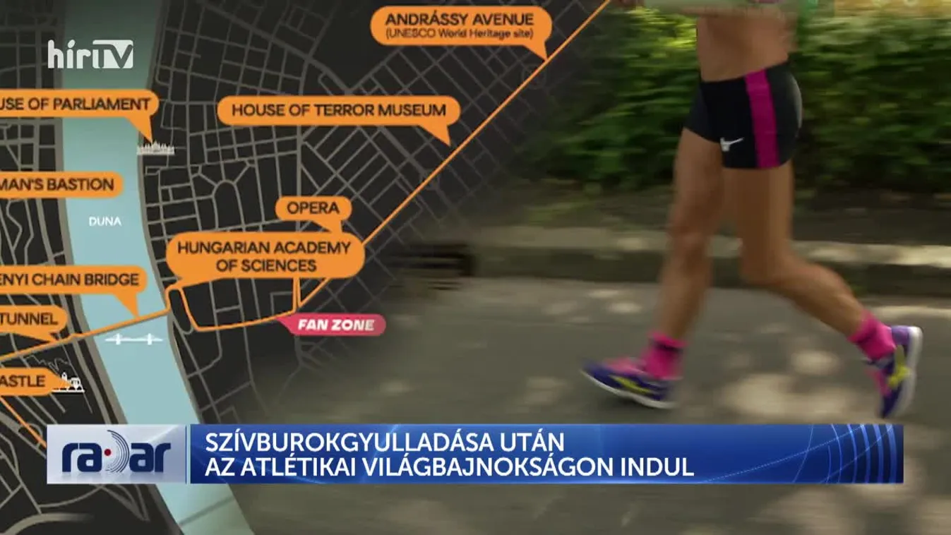 Radar - Szívburokgyulladása után az atlétikai világbajnokságon indul (2023-08-09)