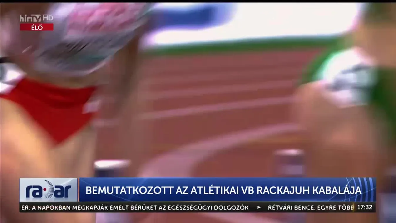 Radar - Bemutatkozott az Atlétikai vb rackajuh kabalája (2023-08-04)