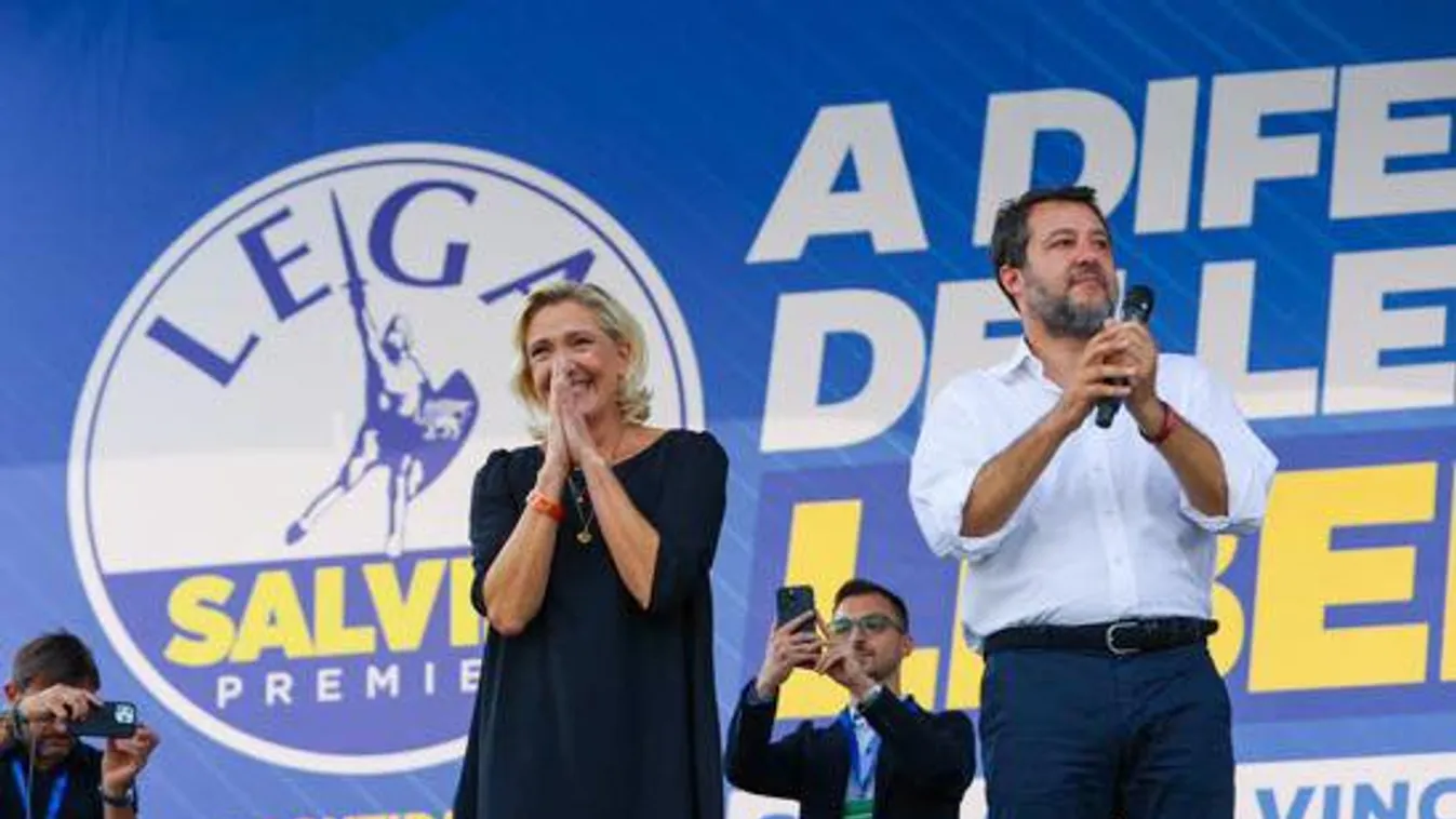 Matteo Salvini és Marine Le Pen elindította a közös európai parlamenti választási kampányt