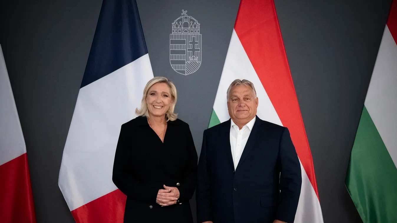 Orbán Viktor Marine Le Pennel tárgyalt