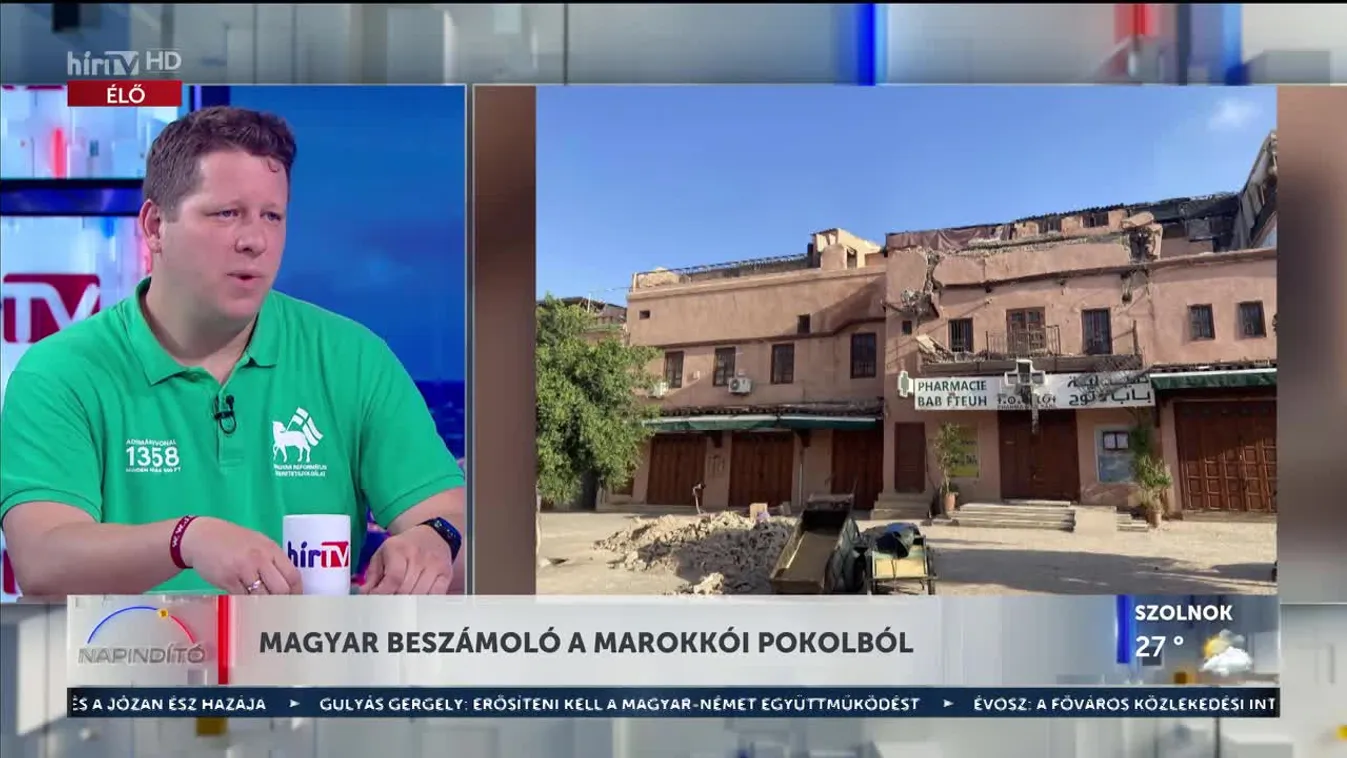 Napindító – Magyar beszámoló a marokkói pokolból (2023-09-15)