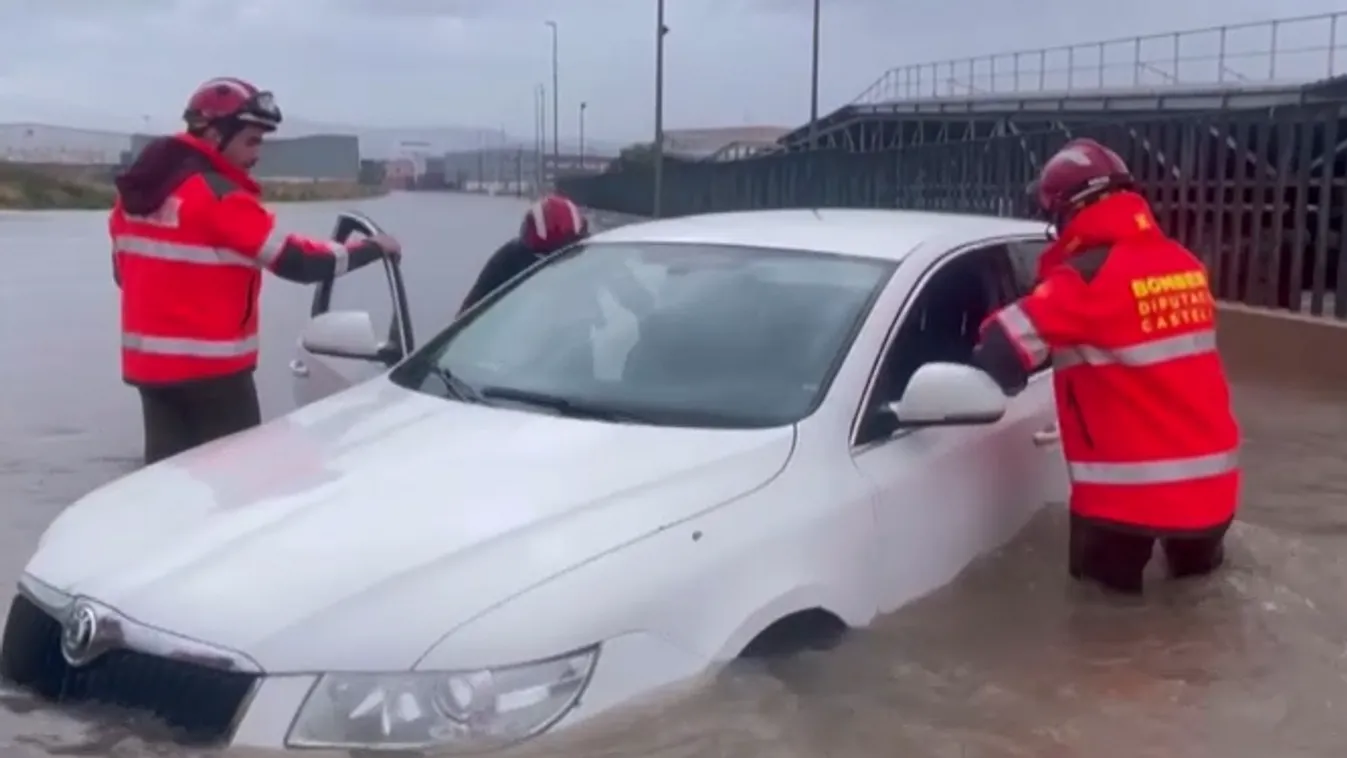 Ítéletidő Spanyolországban: többen életüket vesztették az esőzésekben és az áradásokban