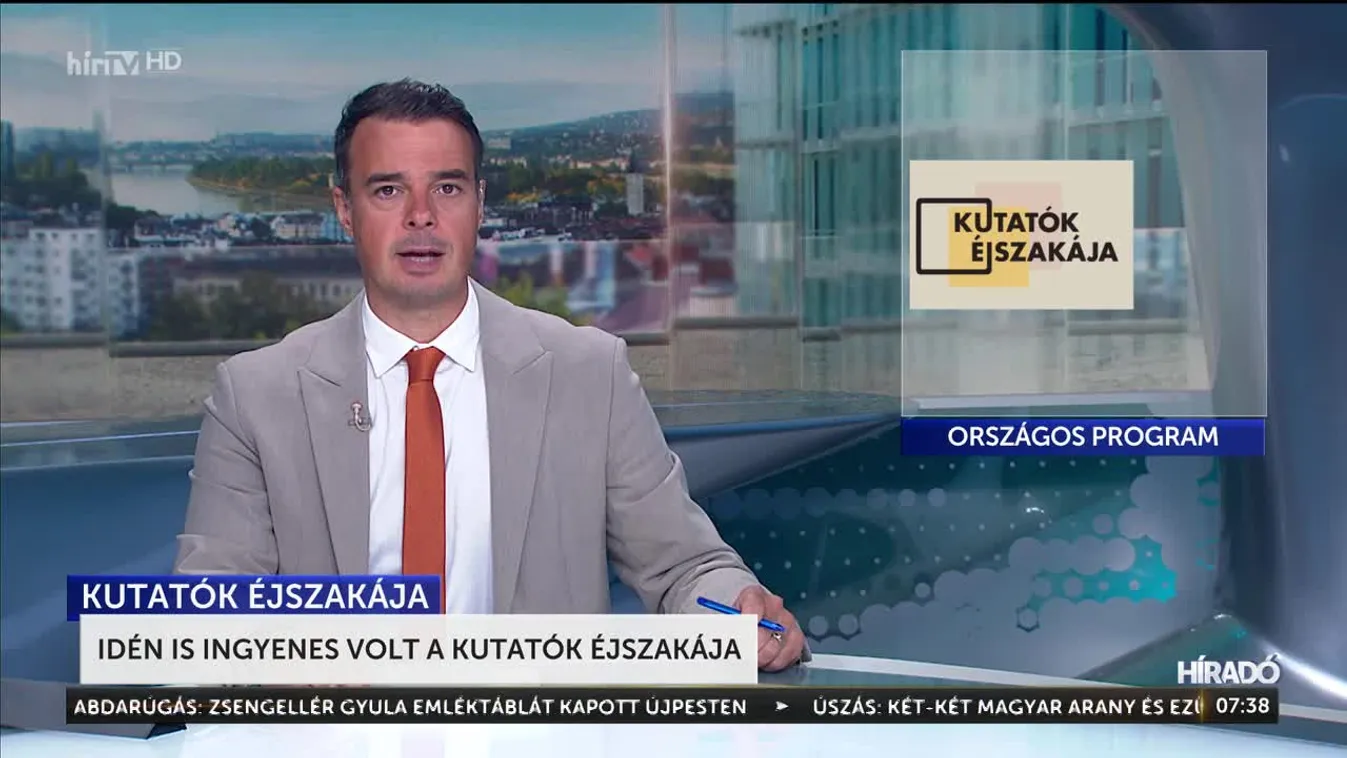 Idén is ingyenes volt a Kutatók Éjszakája