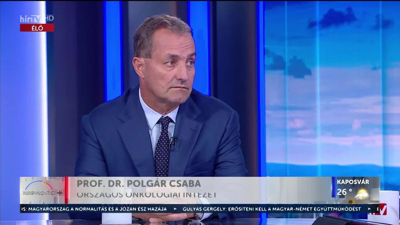 Napindító - Robottal végzett műtétek az Országos Onkológiai Intézet mellkassebészetén (2023-09-15)