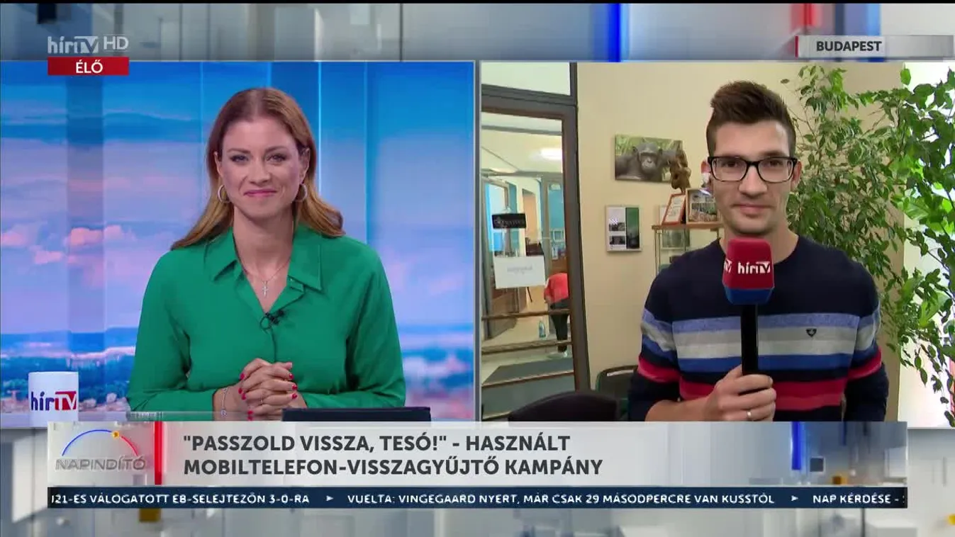 Napindító - "Passzold vissza, Tesó!" - használt mobiltelefon-visszagyűjtő kampány (2023-09-13)