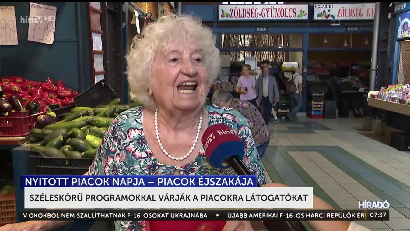 Széleskörű programokkal várták a piacokra látogatókat