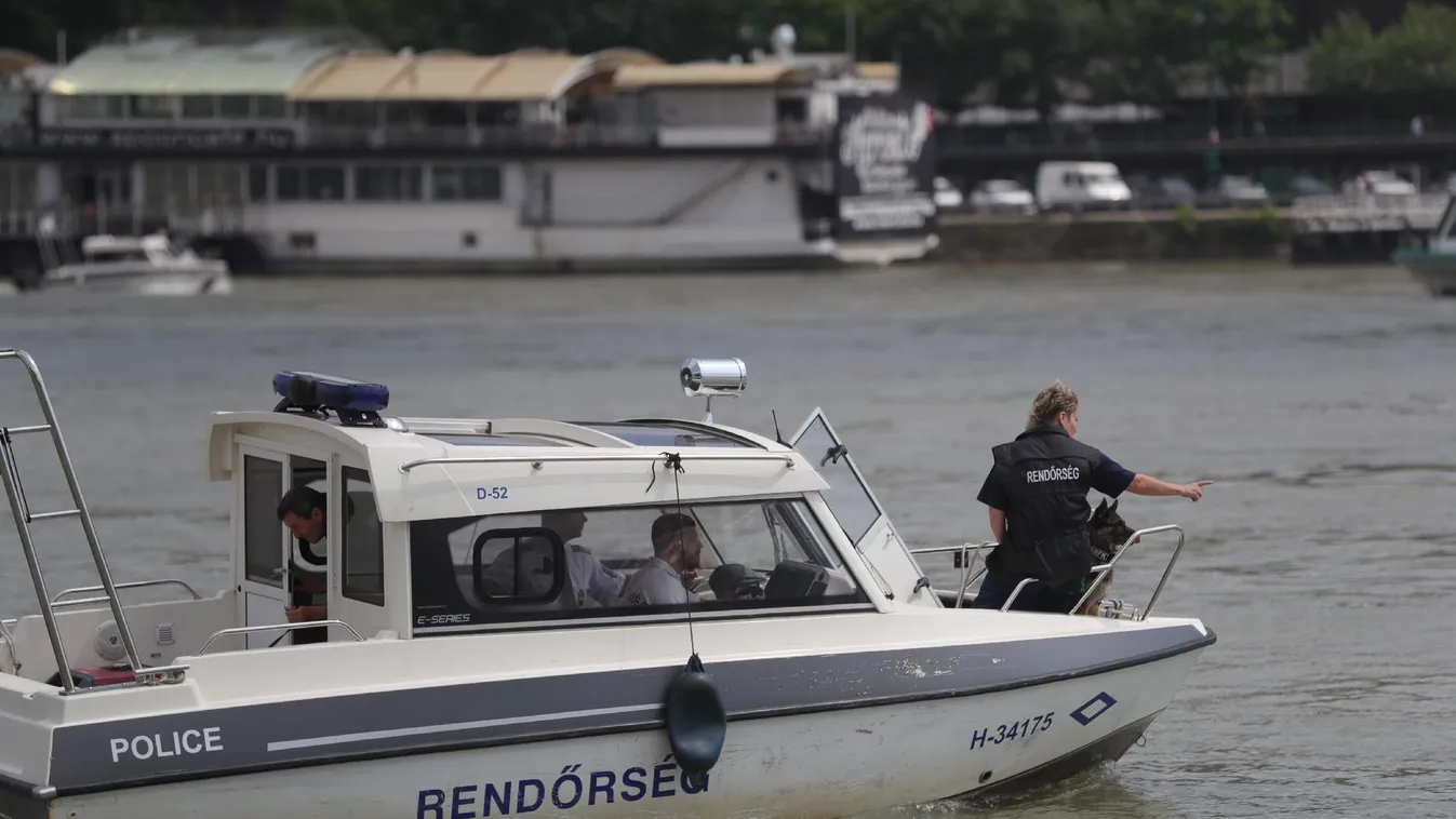 Ki kellett menteni egy nőt a Dunából